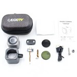 CADDX WALNUT 4K/60fps FOV150 IP64 60g Action Camera Built-in 600mAH Battery Gyroflow ND8 ND16 for Cinewhoop